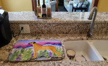 Load image into Gallery viewer, Rhodesian Ridgeback Dish Drying Mat – Absorbent, Artistic Kitchen Essentials SS8327DDM