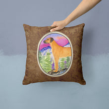 Load image into Gallery viewer, Rhodesian Ridgeback Throw Pillow - 14x14 Decorative Pillow – Art for Your Home &amp; Patio