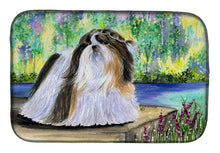 Load image into Gallery viewer, Shih Tzu Dish Drying Mat – Absorbent, Artistic Kitchen Essentials SS8329DDM