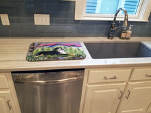 Load image into Gallery viewer, Bernese Mountain Dog Dish Drying Mat – Absorbent, Artistic Kitchen Essentials SS8332DDM