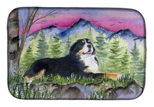 Load image into Gallery viewer, Bernese Mountain Dog Dish Drying Mat – Absorbent, Artistic Kitchen Essentials SS8332DDM
