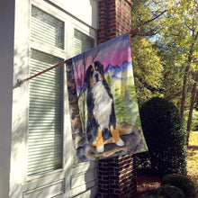 Load image into Gallery viewer, Bernese Mountain Dog Flag Canvas House Size
