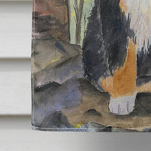 Load image into Gallery viewer, Bernese Mountain Dog Flag Canvas House Size