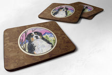 Load image into Gallery viewer, Bernese Mountain Dog Coasters - Set of 4 Lightweight Foam, Absorbent Drink Coasters