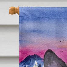 Load image into Gallery viewer, Boston Terrier Flag Canvas House Size