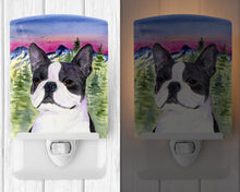 Load image into Gallery viewer, Boston Terrier Ceramic Night Light SS8339CNL