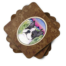 Load image into Gallery viewer, Boston Terrier Coasters - Set of 4 Lightweight Foam, Absorbent Drink Coasters