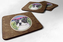 Load image into Gallery viewer, Boston Terrier Coasters - Set of 4 Lightweight Foam, Absorbent Drink Coasters