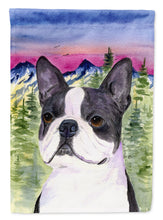 Load image into Gallery viewer, Boston Terrier Garden Flag – Decorative Outdoor Yard Flag
