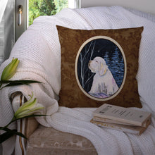 Load image into Gallery viewer, Clumber Spaniel Throw Pillow - 14x14 Decorative Pillow – Art for Your Home &amp; Patio