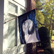 Load image into Gallery viewer, Tibetan Terrier Flag Canvas House Size
