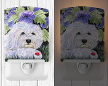 Load image into Gallery viewer, Coton de Tulear Ceramic Night Light SS8349CNL