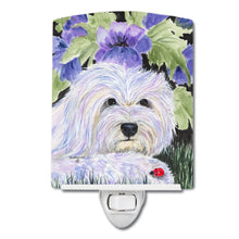 Load image into Gallery viewer, Coton de Tulear Ceramic Night Light SS8349CNL