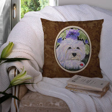 Load image into Gallery viewer, Coton de Tulear Throw Pillow - 14x14 Decorative Pillow – Art for Your Home &amp; Patio