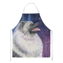 Load image into Gallery viewer, Starry Night Keeshond Apron – Artist-Designed Kitchen, BBQ &amp; Craft Apron
