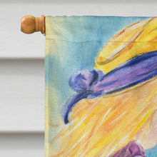 Load image into Gallery viewer, Little Girl with Westie Flag Canvas House Size