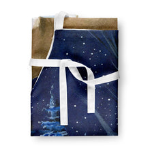 Load image into Gallery viewer, Starry Night Akita Apron – Artist-Designed Kitchen, BBQ &amp; Craft Apron