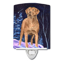 Load image into Gallery viewer, Starry Night Chesapeake Bay Retriever Ceramic Night Light SS8355CNL