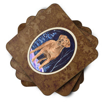 Load image into Gallery viewer, Starry Night Chesapeake Bay Retriever Coasters - Set of 4 Lightweight Foam, Absorbent Drink Coasters