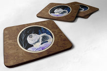 Load image into Gallery viewer, Starry Night Keeshond Coasters - Set of 4 Lightweight Foam, Absorbent Drink Coasters