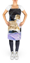 Load image into Gallery viewer, Starry Night Australian Shepherd Apron – Artist-Designed Kitchen, BBQ &amp; Craft Apron