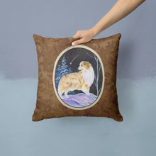 Load image into Gallery viewer, Starry Night Australian Shepherd Throw Pillow - 14x14 Decorative Pillow – Art for Your Home &amp; Patio