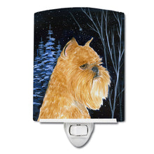 Load image into Gallery viewer, Starry Night Brussels Griffon Ceramic Night Light SS8362CNL