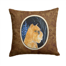 Load image into Gallery viewer, Starry Night Brussels Griffon Throw Pillow - 14x14 Decorative Pillow – Art for Your Home &amp; Patio