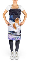 Load image into Gallery viewer, Starry Night Japanese Chin Apron – Artist-Designed Kitchen, BBQ &amp; Craft Apron