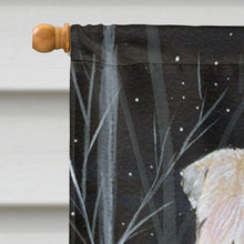 Load image into Gallery viewer, Starry Night Wheaten Terrier Soft Coated Flag Canvas House Size