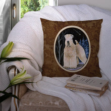 Load image into Gallery viewer, Starry Night Wheaten Terrier Soft Coated Throw Pillow - 14x14 Decorative Pillow – Art for Your Home &amp; Patio