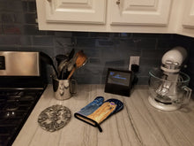Load image into Gallery viewer, Starry Night Yorkie Oven Mitt SS8365OVMT