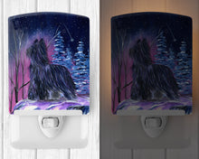 Load image into Gallery viewer, Starry Night Briard Ceramic Night Light SS8366CNL