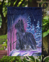 Load image into Gallery viewer, Starry Night Briard Garden Flag – Decorative Outdoor Yard Flag