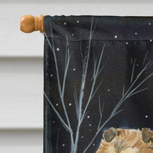 Load image into Gallery viewer, Starry Night Sheltie Flag Canvas House Size