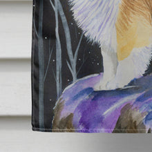 Load image into Gallery viewer, Starry Night Sheltie Flag Canvas House Size