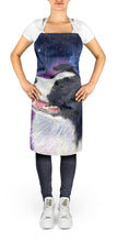 Load image into Gallery viewer, Starry Night Border Collie Apron – Artist-Designed Kitchen, BBQ &amp; Craft Apron
