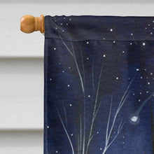 Load image into Gallery viewer, Starry Night Border Collie Flag Canvas House Size