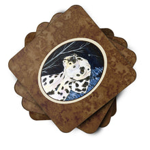 Load image into Gallery viewer, Starry Night Dalmatian Coasters - Set of 4 Lightweight Foam, Absorbent Drink Coasters