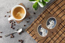 Load image into Gallery viewer, Starry Night Dalmatian Coasters - Set of 4 Lightweight Foam, Absorbent Drink Coasters