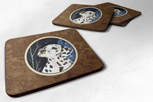 Load image into Gallery viewer, Starry Night Dalmatian Coasters - Set of 4 Lightweight Foam, Absorbent Drink Coasters