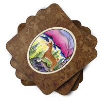 Load image into Gallery viewer, Basenji Coasters - Set of 4 Lightweight Foam, Absorbent Drink Coasters