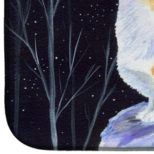 Load image into Gallery viewer, Starry Night Corgi Dish Drying Mat – Absorbent, Artistic Kitchen Essentials SS8373DDM