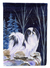 Load image into Gallery viewer, Starry Night Japanese Chin Flag Canvas House Size