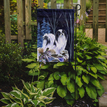 Load image into Gallery viewer, Starry Night Japanese Chin Garden Flag - Outdoor Decorative Yard Flag