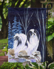Load image into Gallery viewer, Starry Night Japanese Chin Garden Flag - Outdoor Decorative Yard Flag
