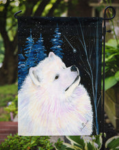 Load image into Gallery viewer, Starry Night Samoyed Garden Flag - Outdoor Decorative Yard Flag