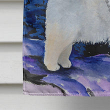 Load image into Gallery viewer, Starry Night Keeshond Flag Canvas House Size