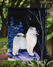Load image into Gallery viewer, Starry Night Keeshond Garden Flag - Outdoor Decorative Yard Flag