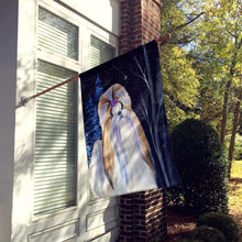 Load image into Gallery viewer, Starry Night Shih Tzu Flag Canvas House Size